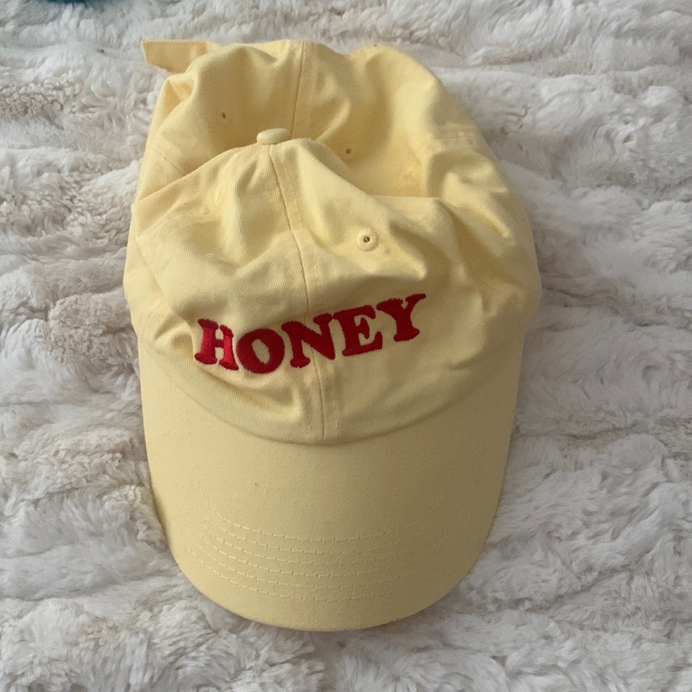 Yellow “Honey” baseball cap